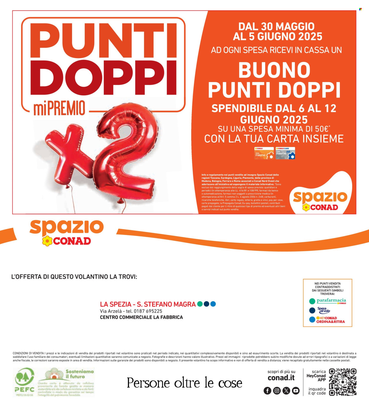 Volantino Spazio Conad - 6/6/2025 - 12/6/2025. Pagina 7