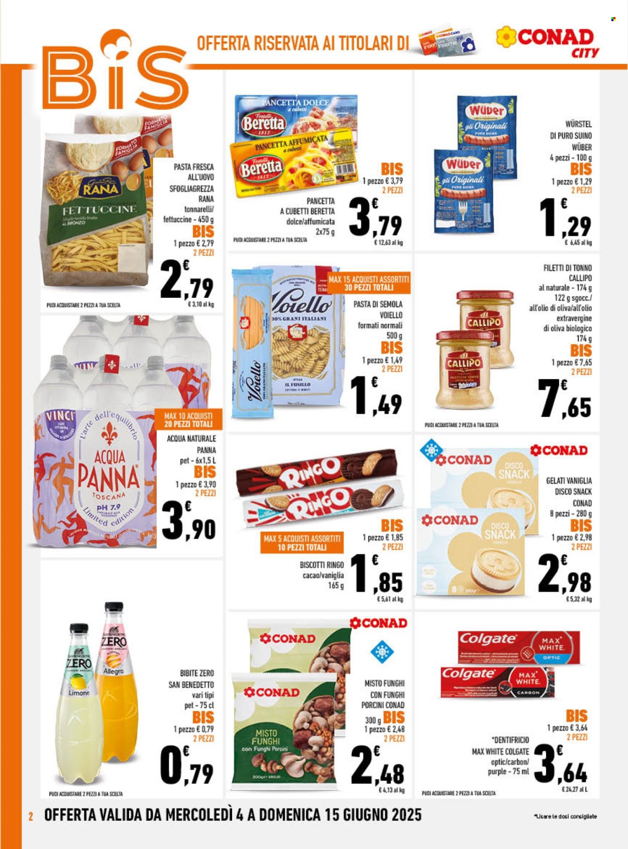 Volantino Conad - 4/6/2025 - 15/6/2025. Pagina 2
