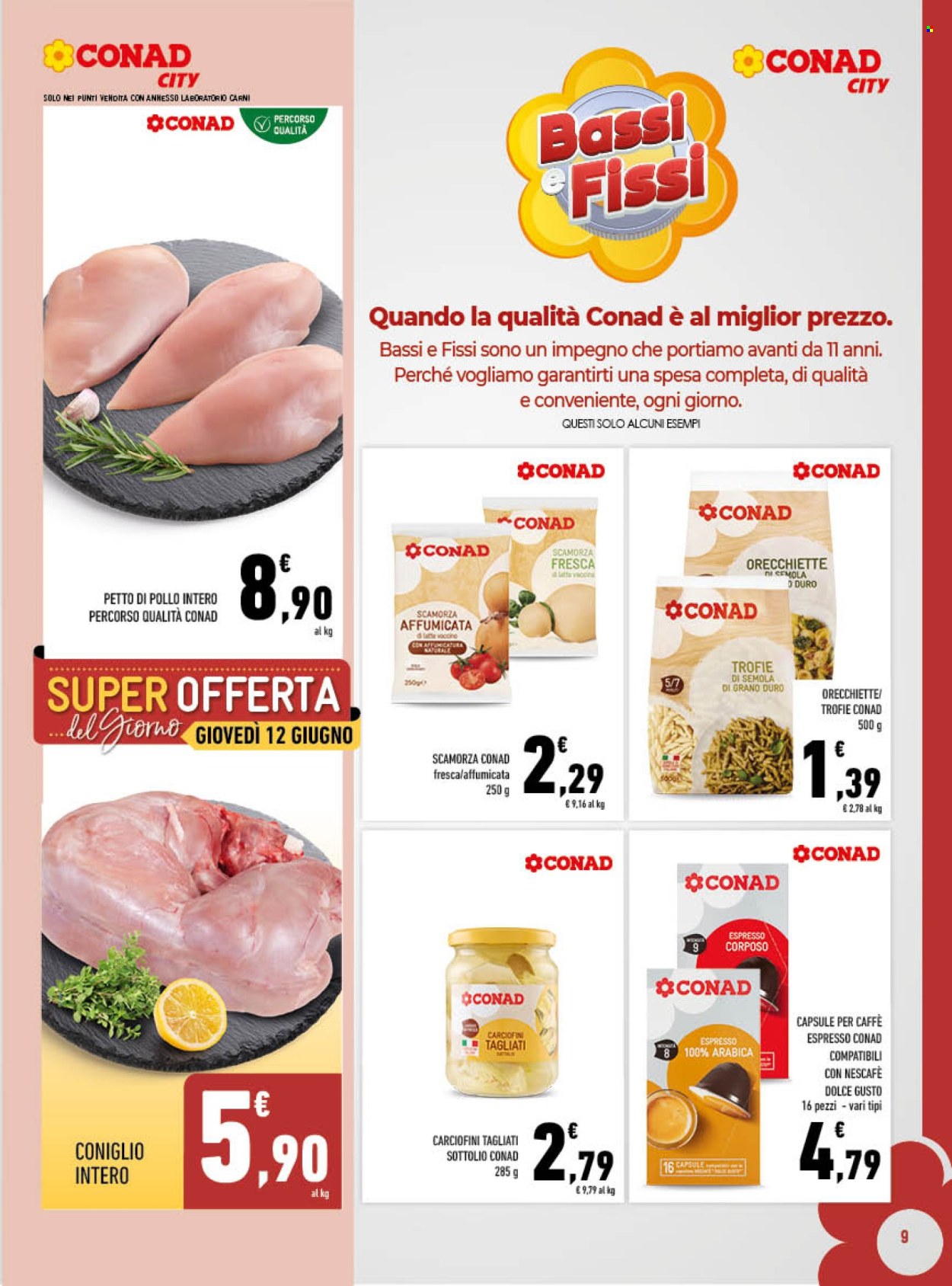 Volantino Conad - 4/6/2025 - 15/6/2025. Pagina 9