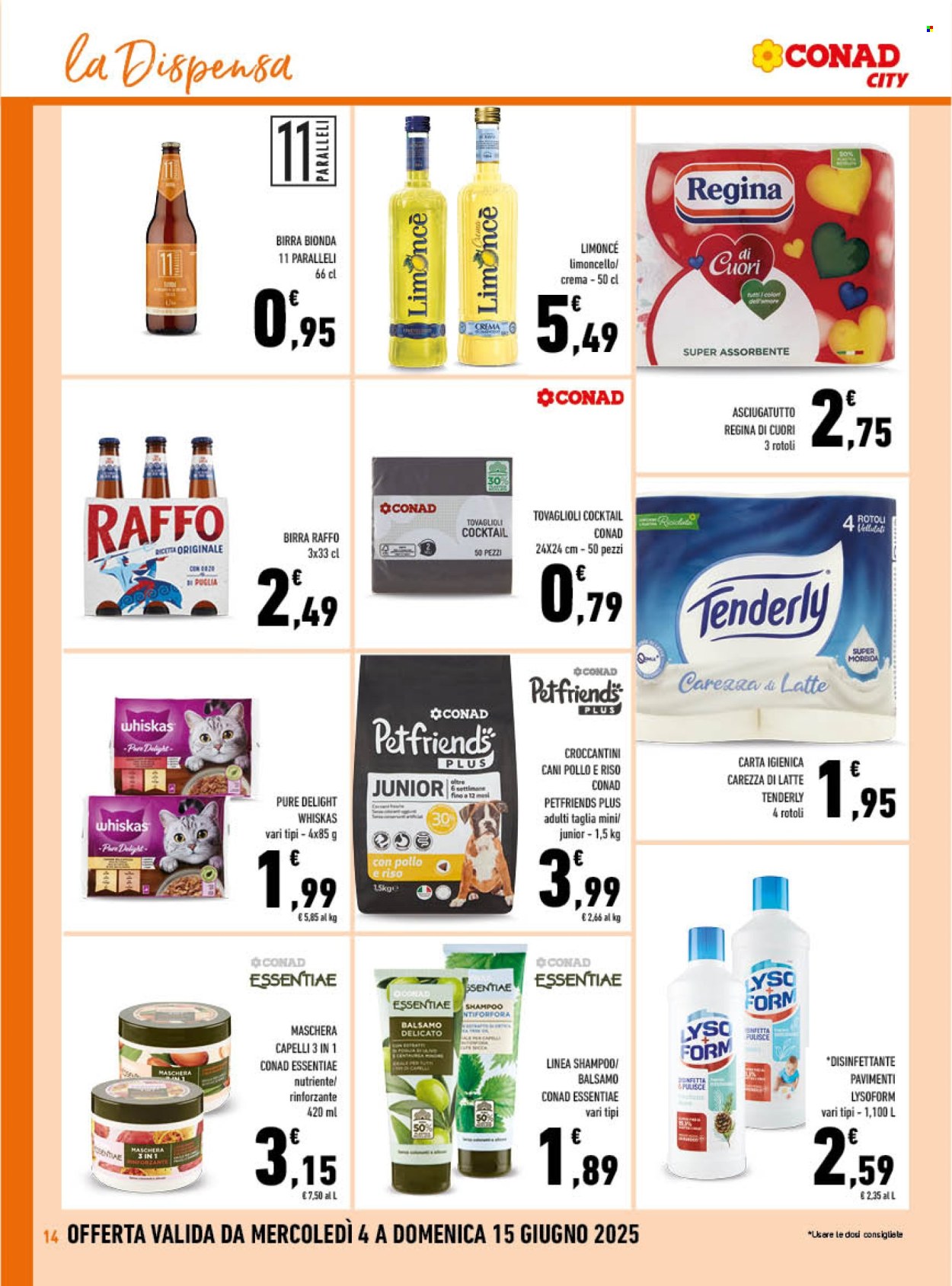 Volantino Conad - 4/6/2025 - 15/6/2025. Pagina 14