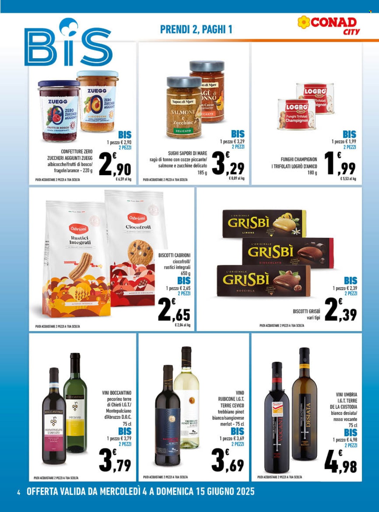 Volantino Conad - 4/6/2025 - 15/6/2025. Pagina 4