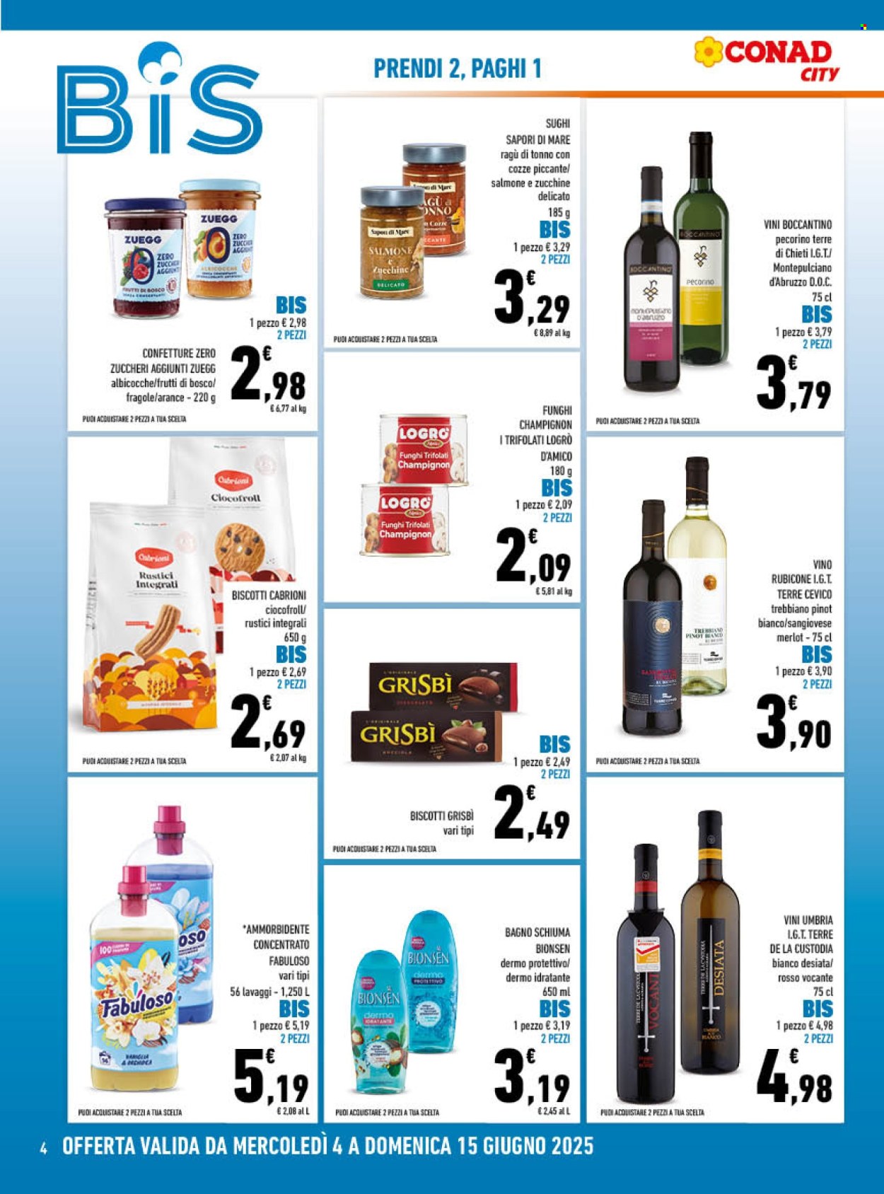 Volantino Conad - 4/6/2025 - 15/6/2025. Pagina 4