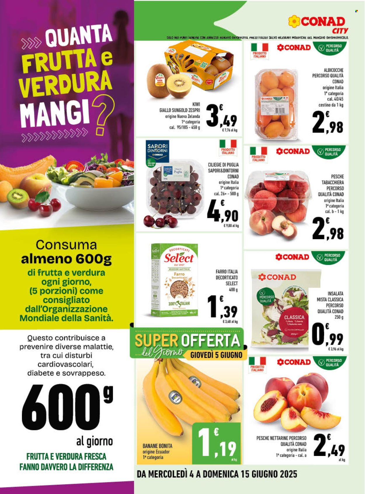 Volantino Conad - 4/6/2025 - 15/6/2025. Pagina 6