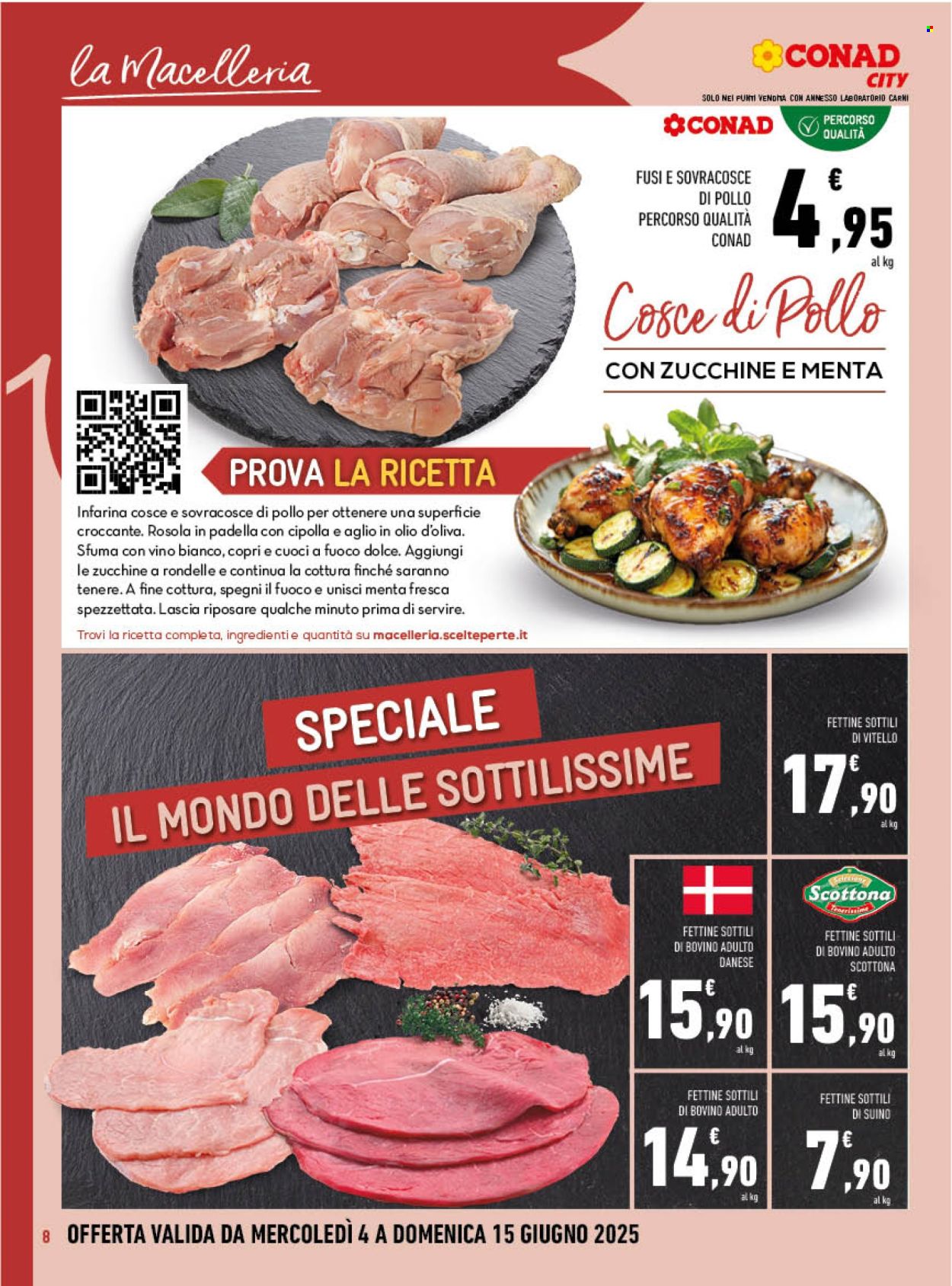 Volantino Conad - 4/6/2025 - 15/6/2025. Pagina 8