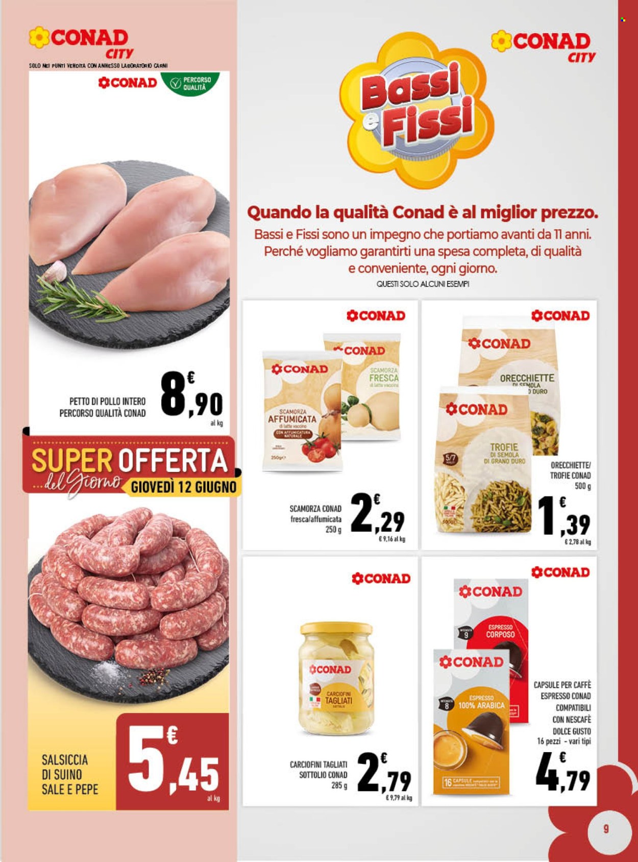 Volantino Conad - 4/6/2025 - 15/6/2025. Pagina 9