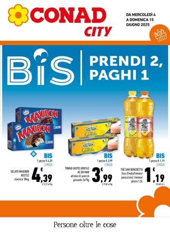 Volantino Conad - 4/6/2025 - 15/6/2025.