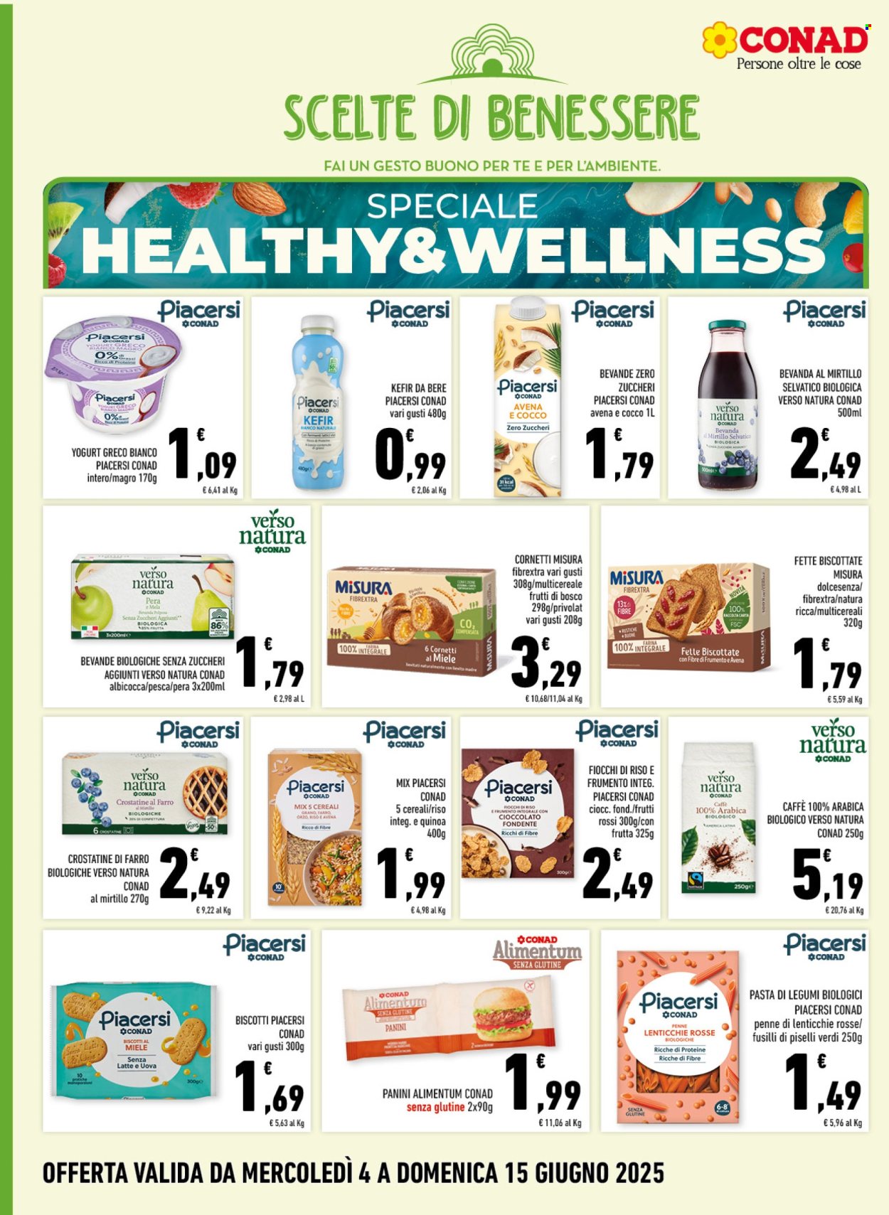 Volantino Conad - 4/6/2025 - 15/6/2025. Pagina 10