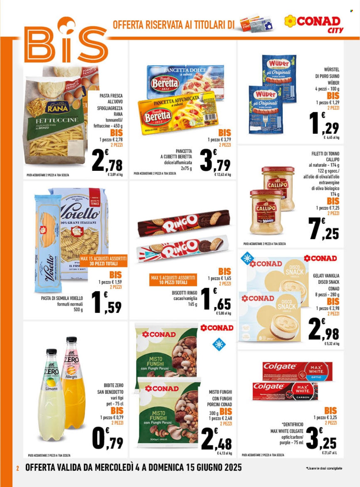 Volantino Conad City - 4/6/2025 - 15/6/2025. Pagina 2