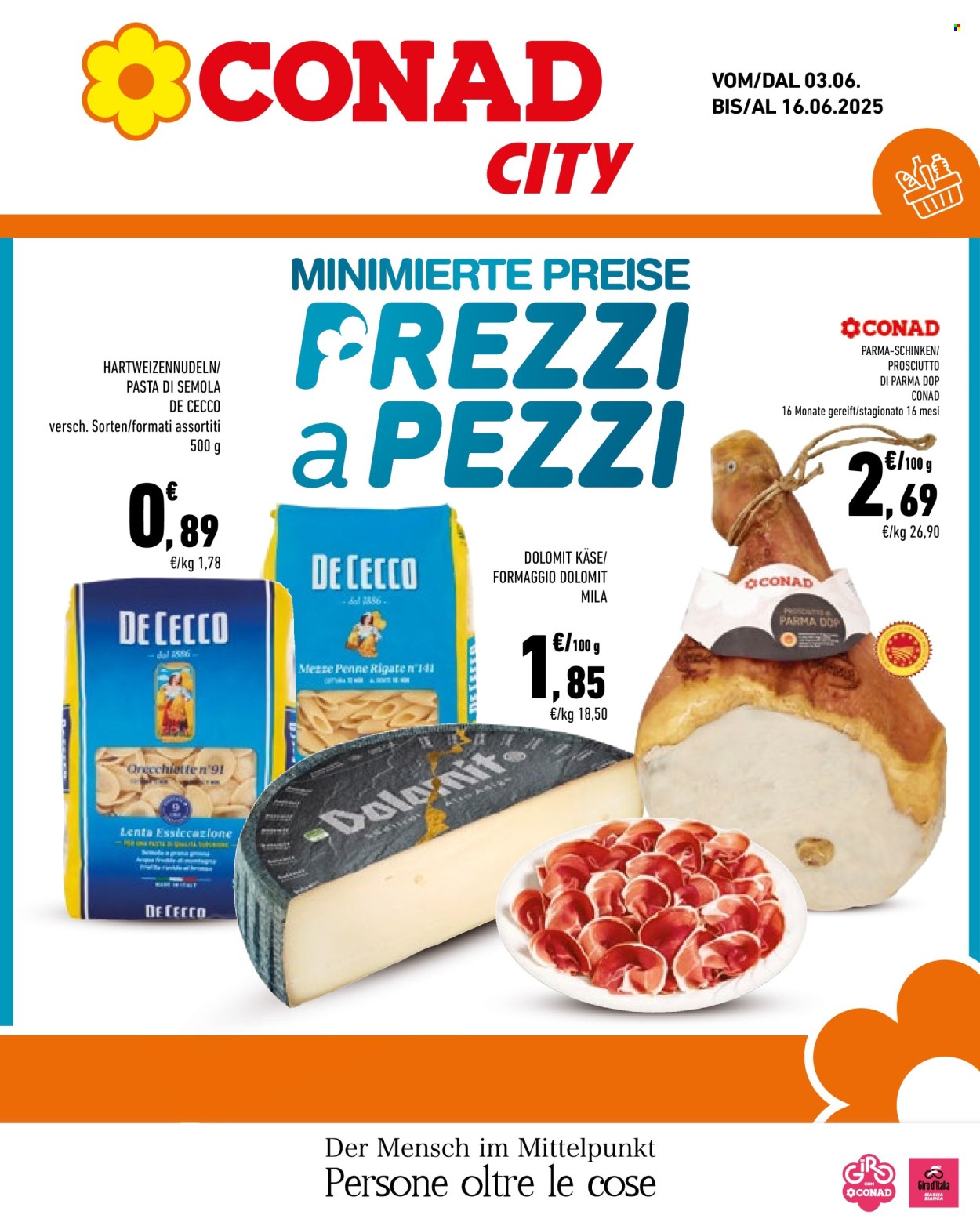 Volantino Conad City - 3/6/2025 - 16/6/2025. Pagina 1