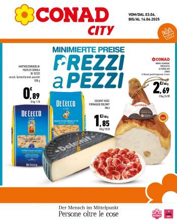 Volantino Conad City - 3/6/2025 - 16/6/2025.