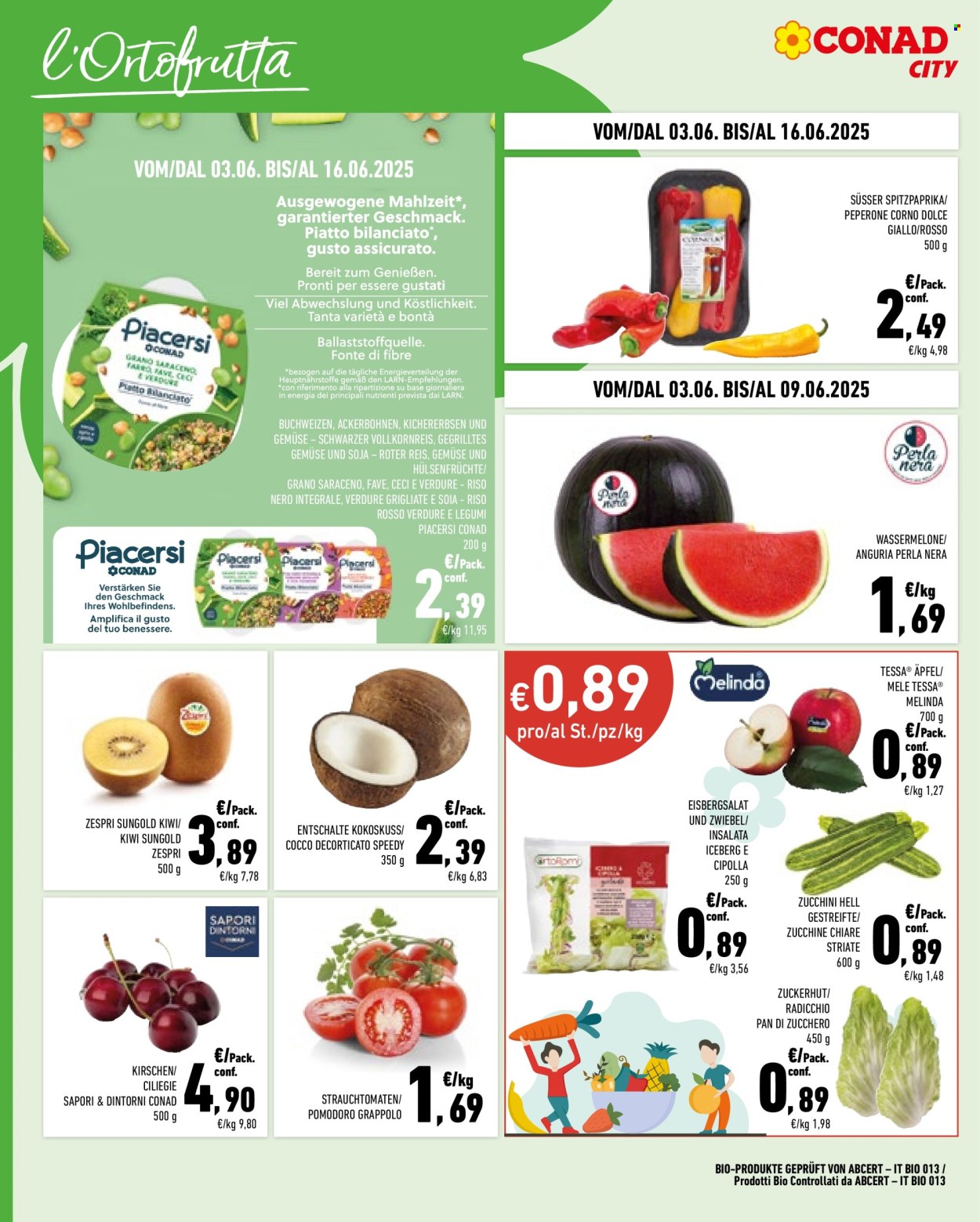 Volantino Conad City - 3/6/2025 - 16/6/2025. Pagina 2
