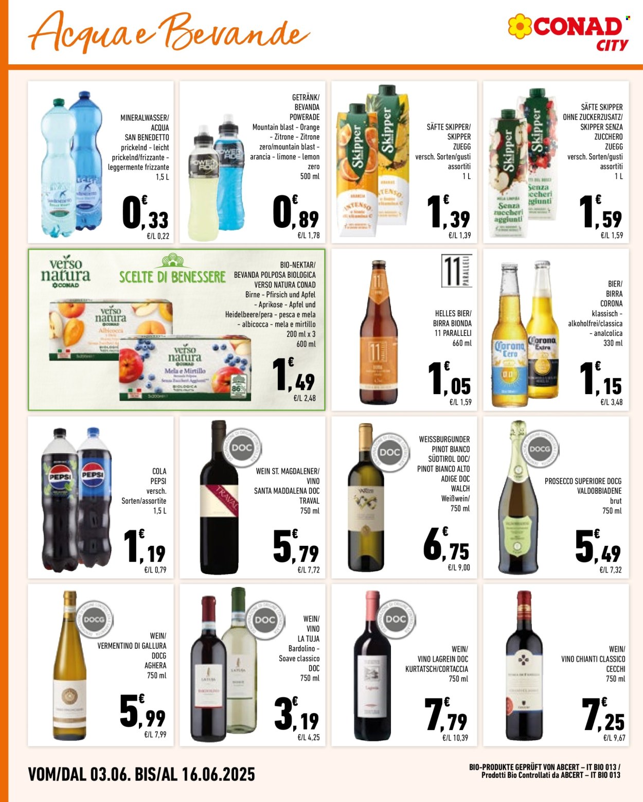 Volantino Conad City - 3/6/2025 - 16/6/2025. Pagina 18