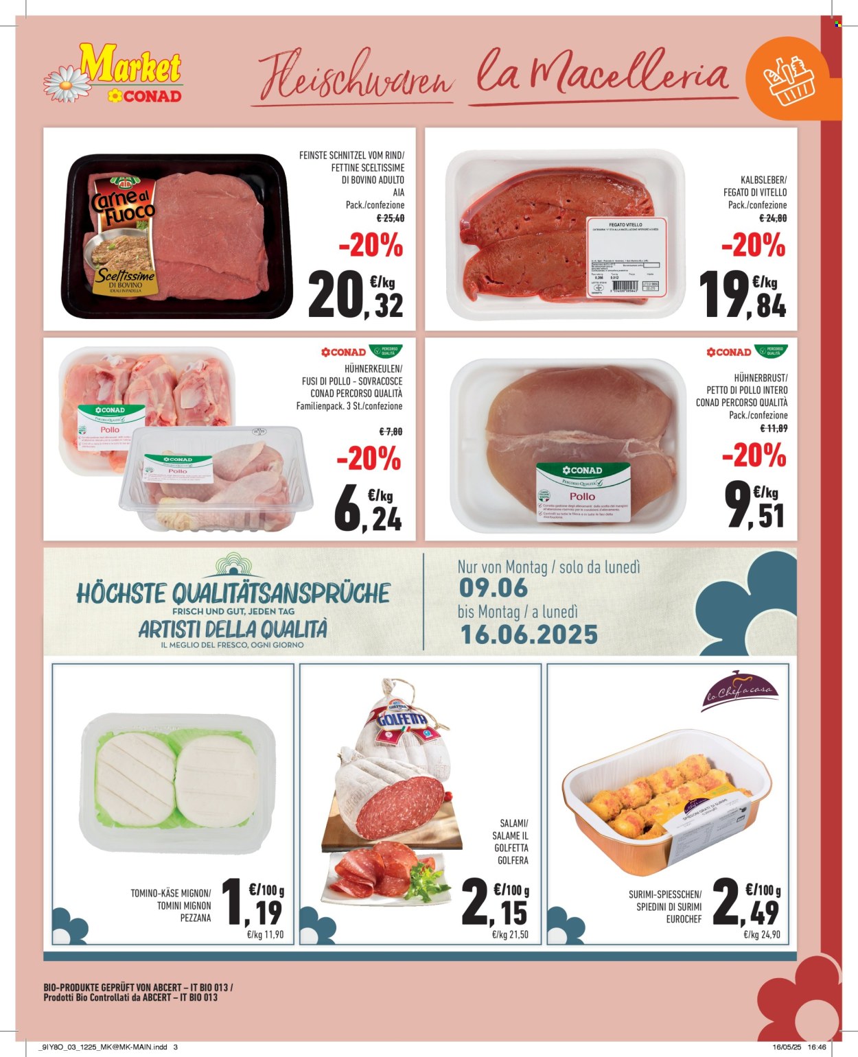 Volantino Market Conad - 3/6/2025 - 16/6/2025. Pagina 3