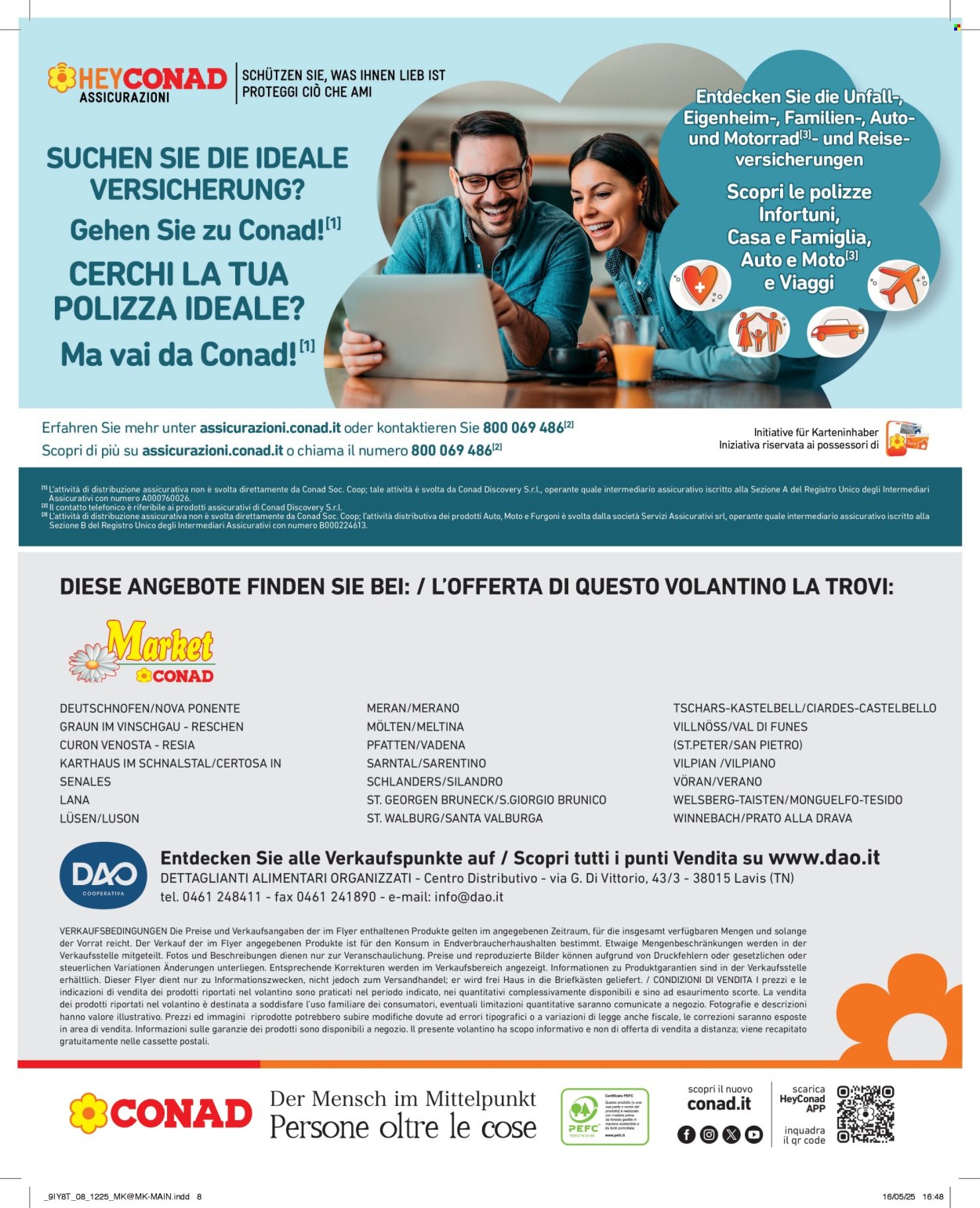 Volantino Market Conad - 3/6/2025 - 16/6/2025. Pagina 8