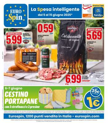 Volantino EuroSpin - 5/6/2025 - 15/6/2025.