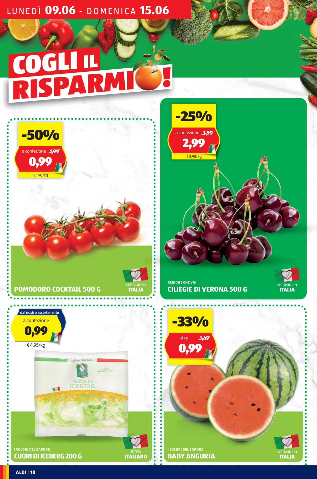 Volantino Aldi - 9/6/2025 - 15/6/2025. Pagina 10