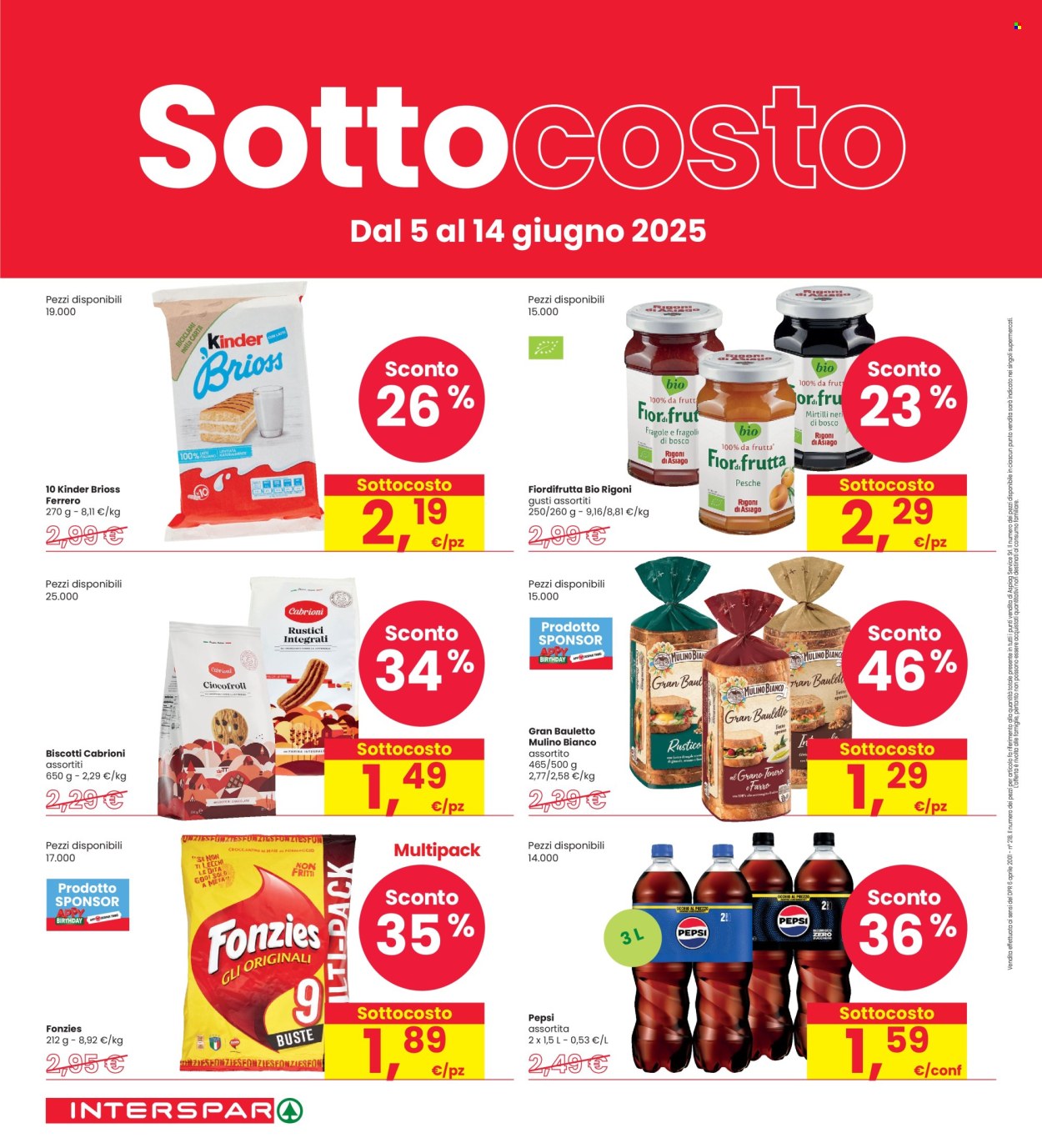 Volantino Interspar - 5/6/2025 - 14/6/2025. Pagina 4