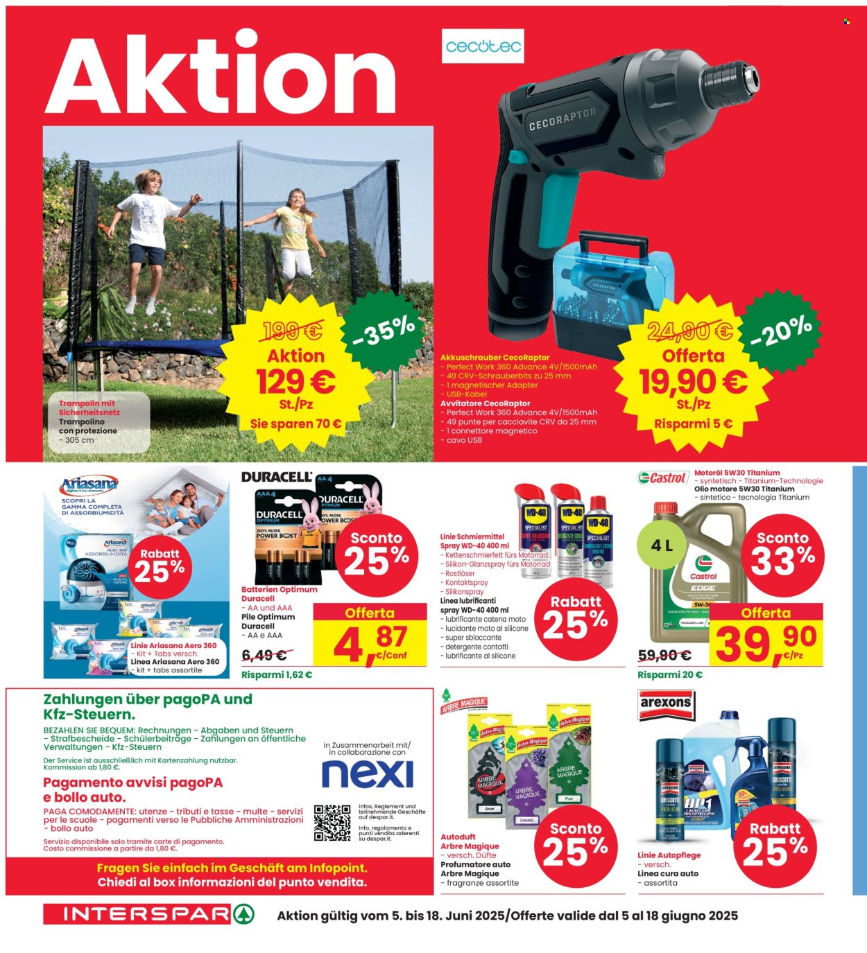Volantino Interspar - 5/6/2025 - 14/6/2025. Pagina 30