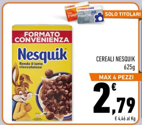 CEREALI NESQUIK