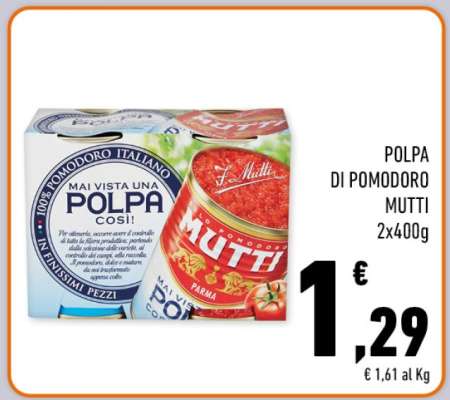 POLPA DI POMODORO MUTTI