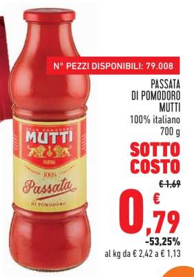 PASSATA DI POMODORO MUTTI