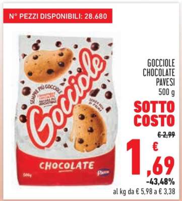 Gocciole Chocolate Pavesi