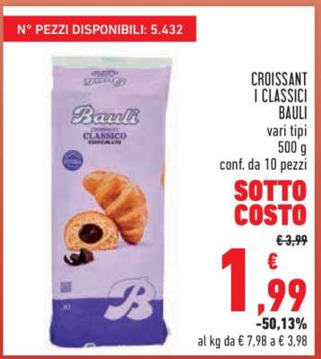 CROISSANT I CLASSICI BAULI