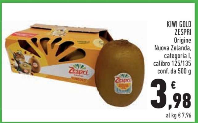 Kiwi Gold Zespri