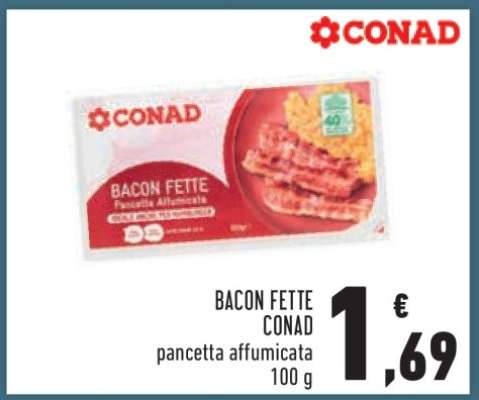 BACON FETTE CONAD