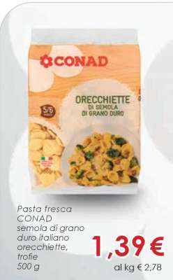 Pasta fresca CONAD
