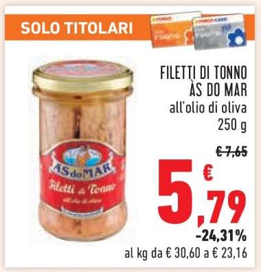 Filetti di Tonno Às do Mar