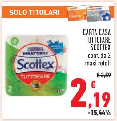 CARTA CASA TUTTOFARE SCOTTEX