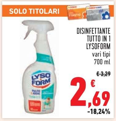 Disinfettante Tutto in 1 Lysoform