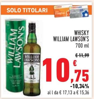 Whisky William Lawson's