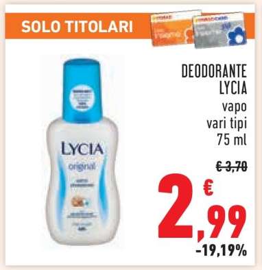 DEODORANTE LYCIA