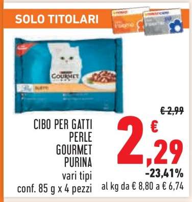 Cibo per Gatti Perle Gourmet Purina