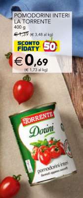 POMODORINI INTERI LA TORRENTE