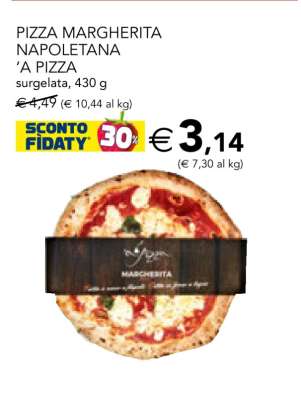 PIZZA MARGHERITA NAPOLETANA 'A PIZZA