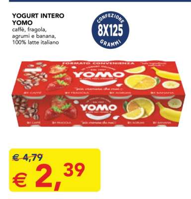 Yogurt Intero Yomo