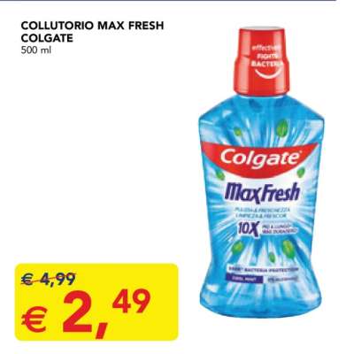 COLLUTORIO MAX FRESH COLGATE