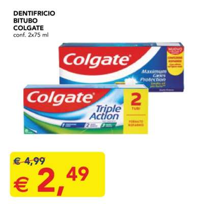 Dentifricio Bitubo Colgate