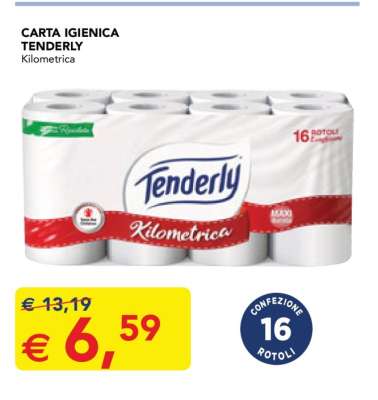 CARTA IGIENICA TENDERLY