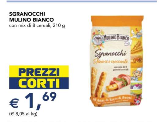 Sgranocchi Mulino Bianco