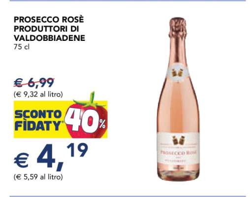 Prosecco Rosé Produttori di Valdobbiadene