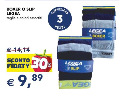 BOXER O SLIP LEGEA