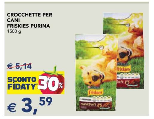 CROCCHETTE PER CANI FRISKIES PURINA
