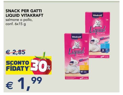 Snack per Gatti Liquid Vitakraft