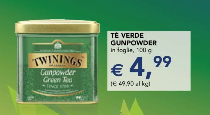 TÈ VERDE GUNPOWDER