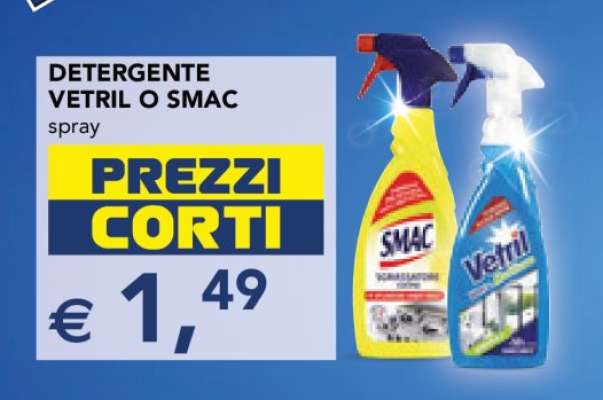 DETERGENTE VETRIL O SMAC