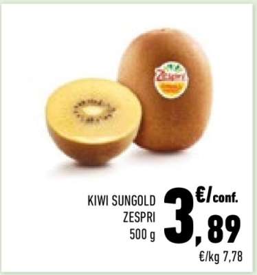 KIWI SUNGOLD ZESPRI
